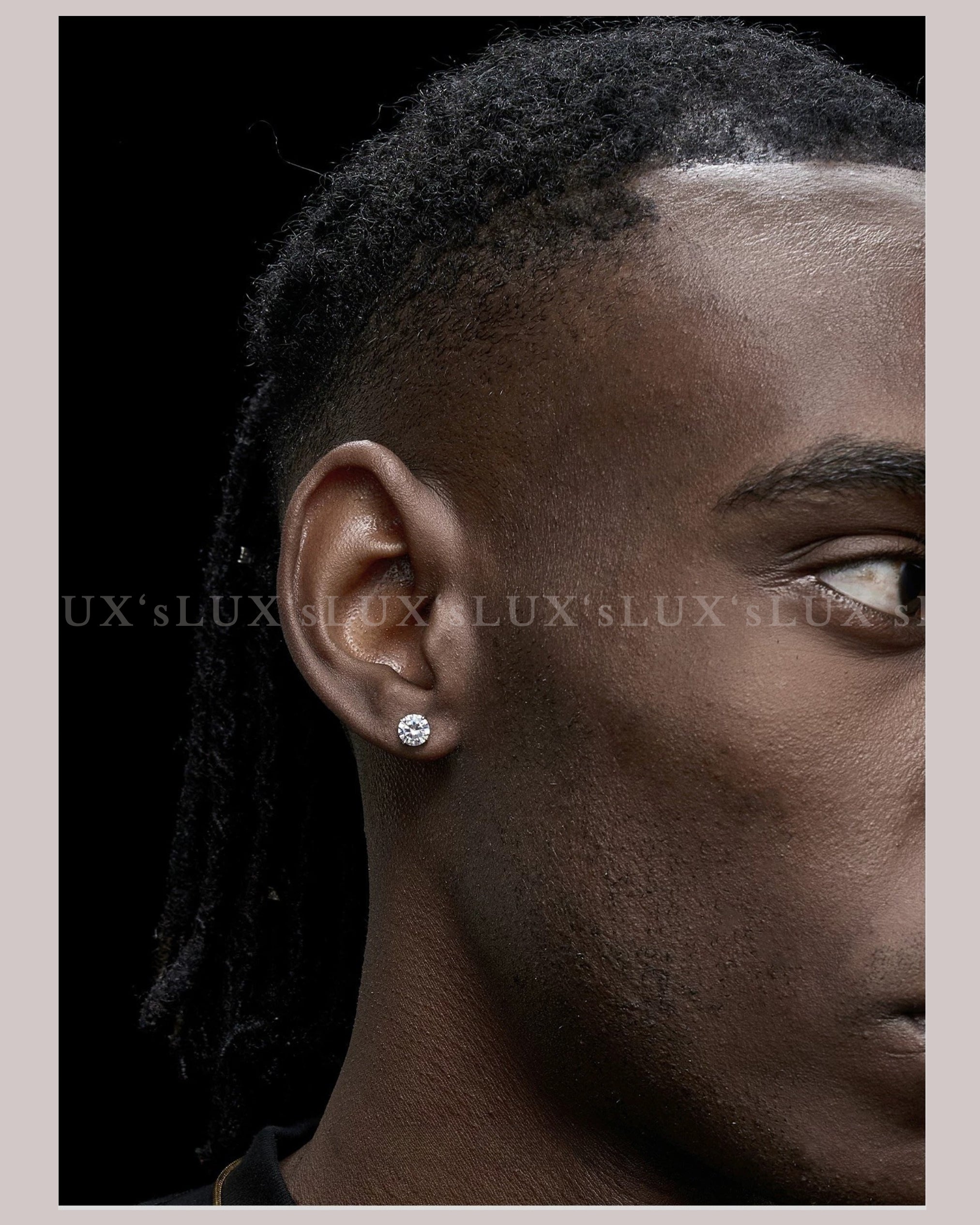 6mm DIAMOND Clip Earrings